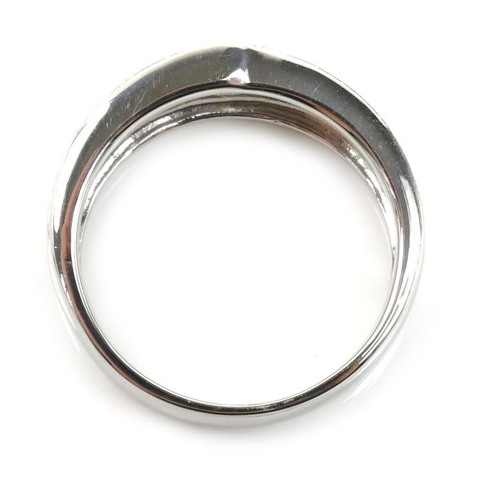 Pt900プラチナ リング・指輪 ダイヤモンド0.20ct/0.10ct 10号 6.0g