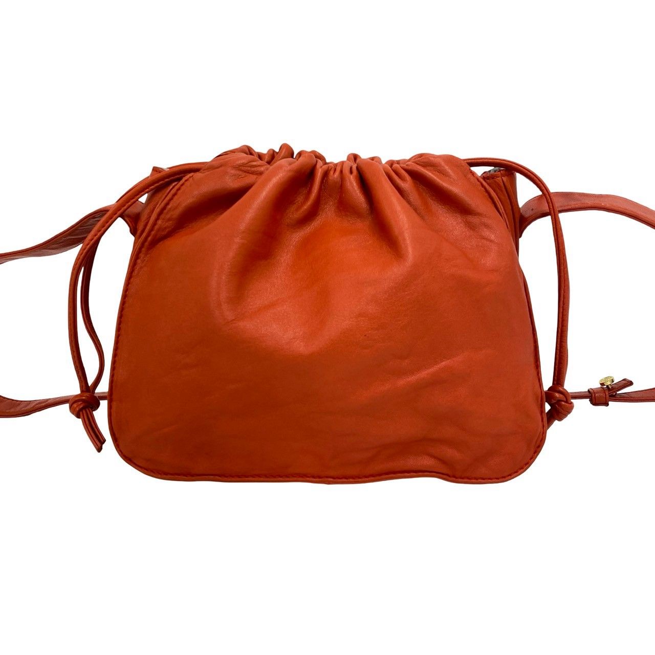 極 美品 LOEWE ロエベ ヴィンテージ アナグラム ロゴ ナッパ レザー 本