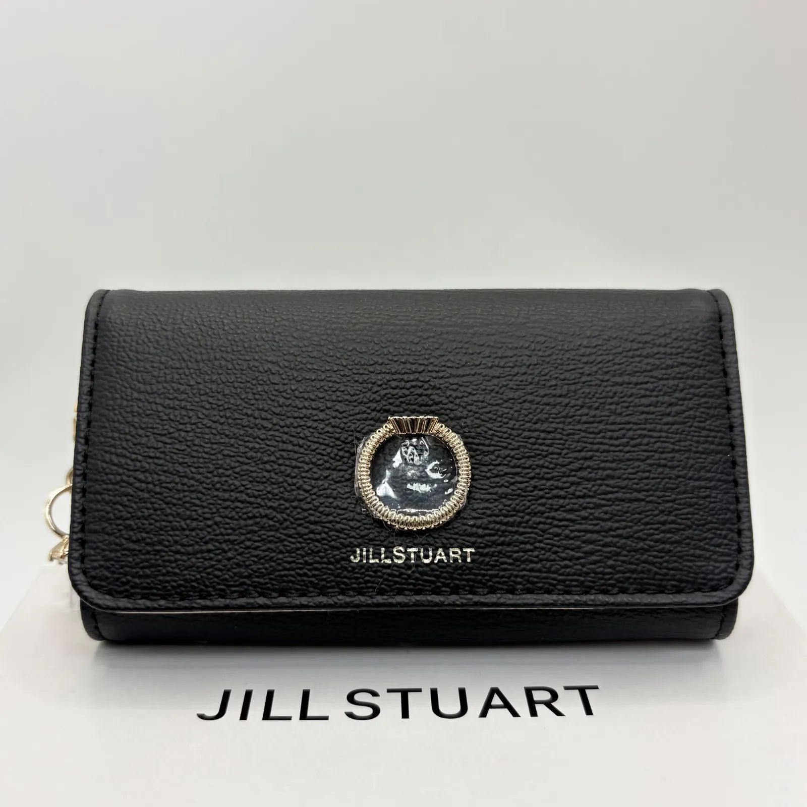 値下げ！未使用！JILL STUART エターナル　キーケース　ブラック JILLSTUART ジルスチュアート エターナル 5連キーケース リング
