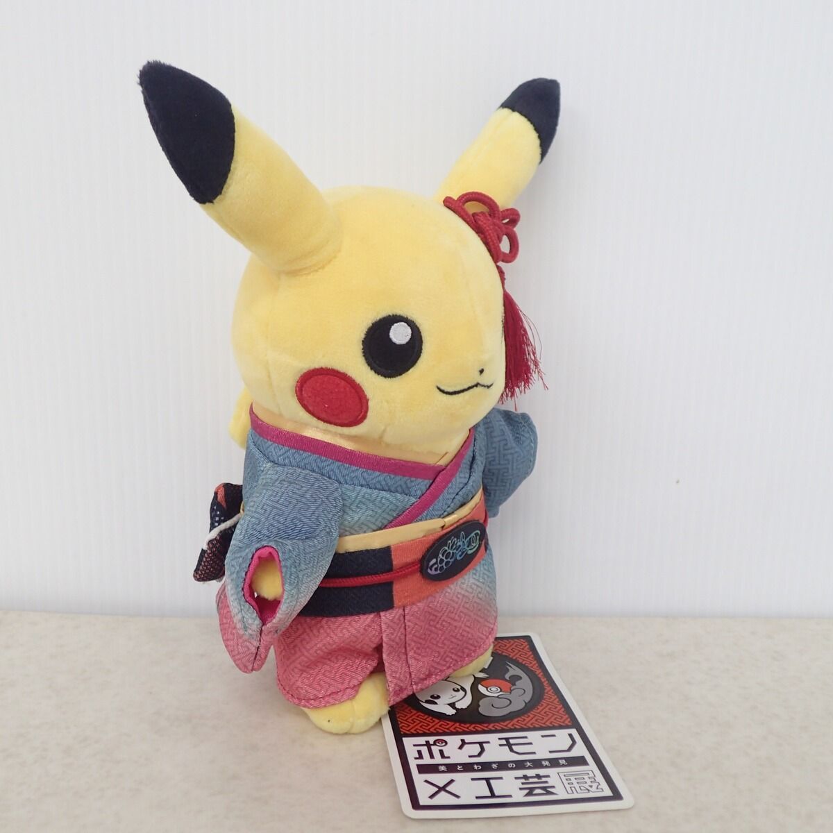 ポケモンセンター ぬいぐるみ ポケモン×工芸展のピカチュウ 紙タグ付き