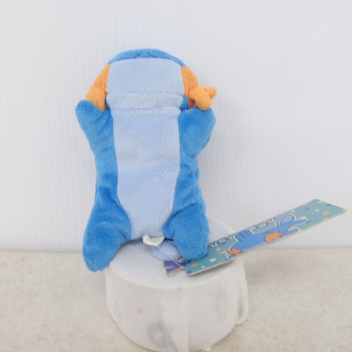 タグ付き くったりぬいぐるみ ミズゴロウ おやすみver. ポケモンセンター くったりぬいぐるみ ミズゴロウ おやすみver. 紙タグ