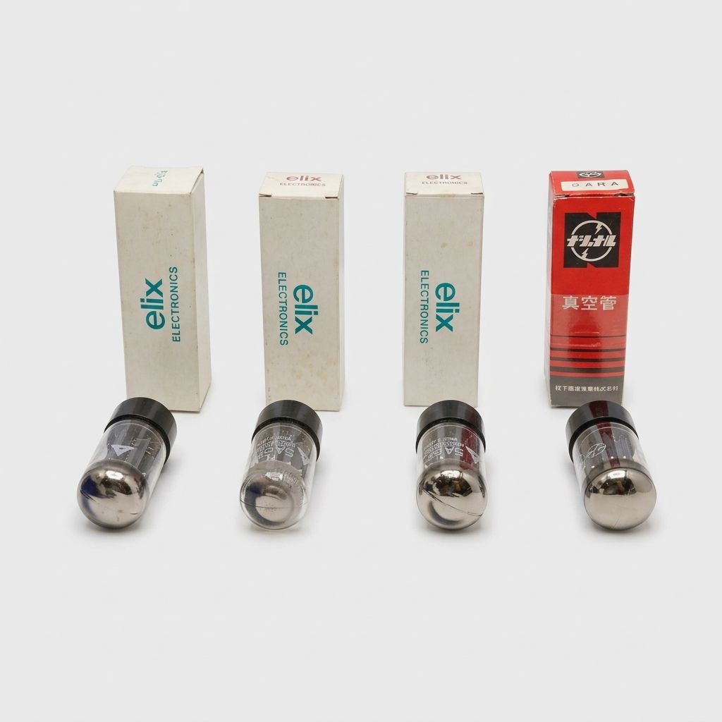 ナショナル MATSUSHITA GZ34 HiFi用 真空管 導通確認 Nat ☆ National ナショナル 真空管 5AR4 PL 504 4本セット - メルカリ