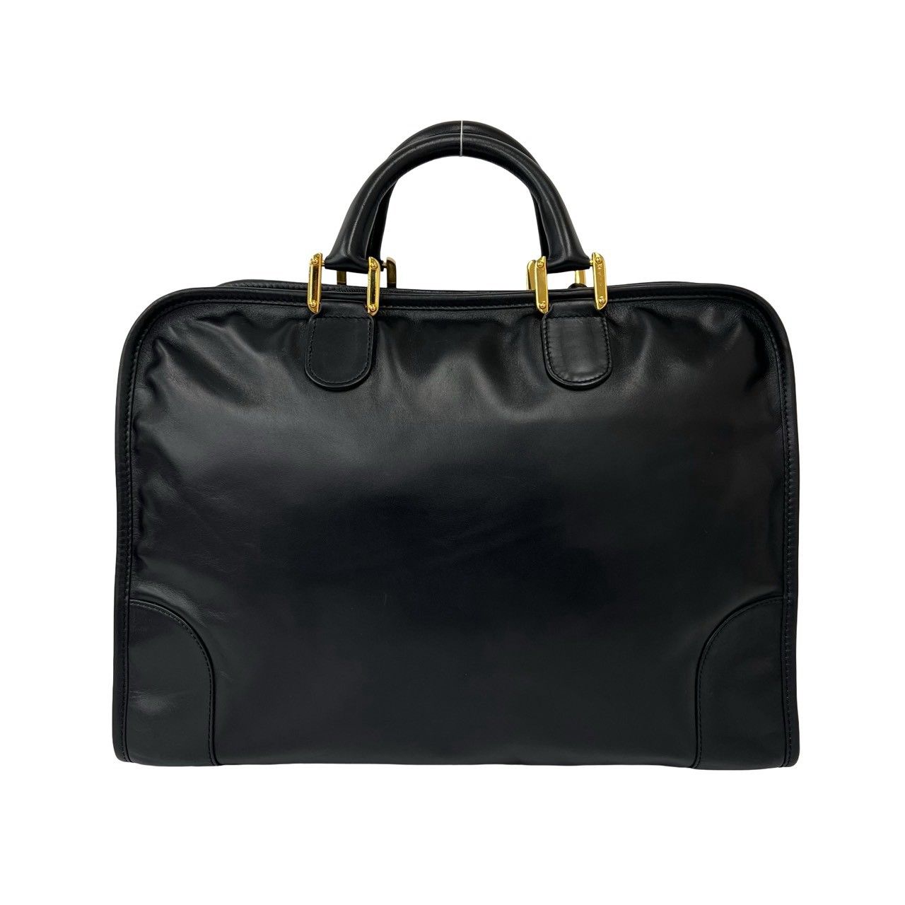 極 美品 袋付き LOEWE ロエベ ヴィンテージ アマソナ アナグラム ロゴ