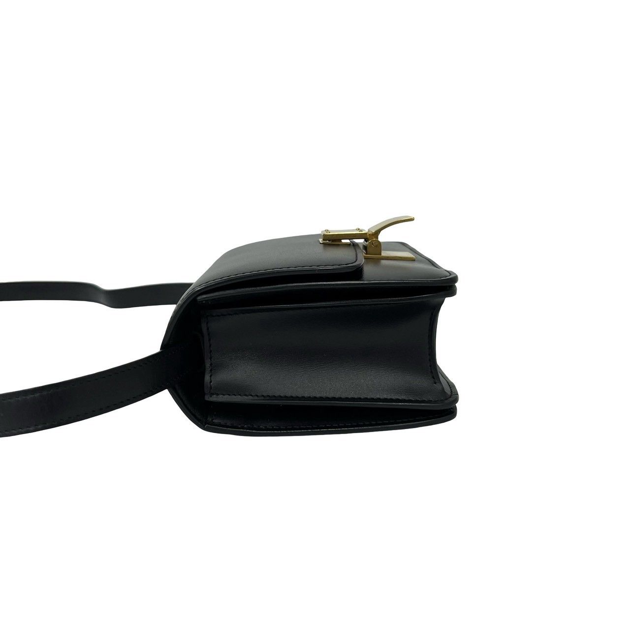 極 美品 CELINE セリーヌ クラシック スモール 金具 レザー 本革