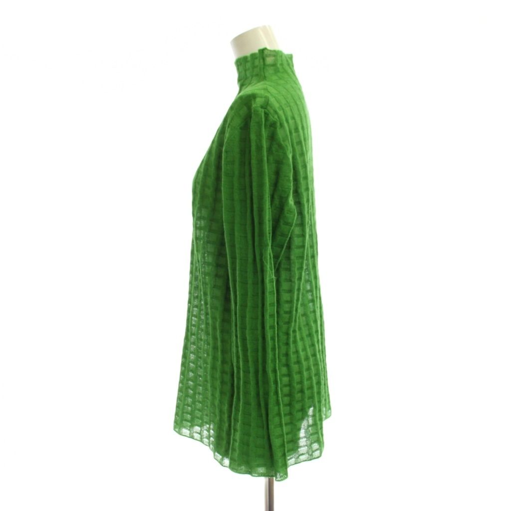 アメリヴィンテージ Ameri VINTAGE ニットカットソー F 緑 ハイネック