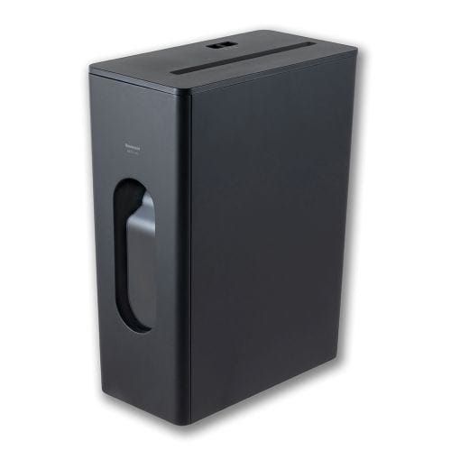 ナカバヤシ HES-110BK パーソナルシュレッダ 静音 スリムタイプ ブラック