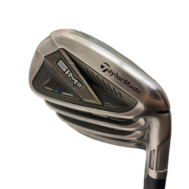 【中古】 テーラーメイド SIM2 MAX 5S アイアンセット IR TENSEI BLUE TM60(SIM2 IR) (フレックスR) メンズ 男性用 右利き 右用 Cランク ゴルフクラブ