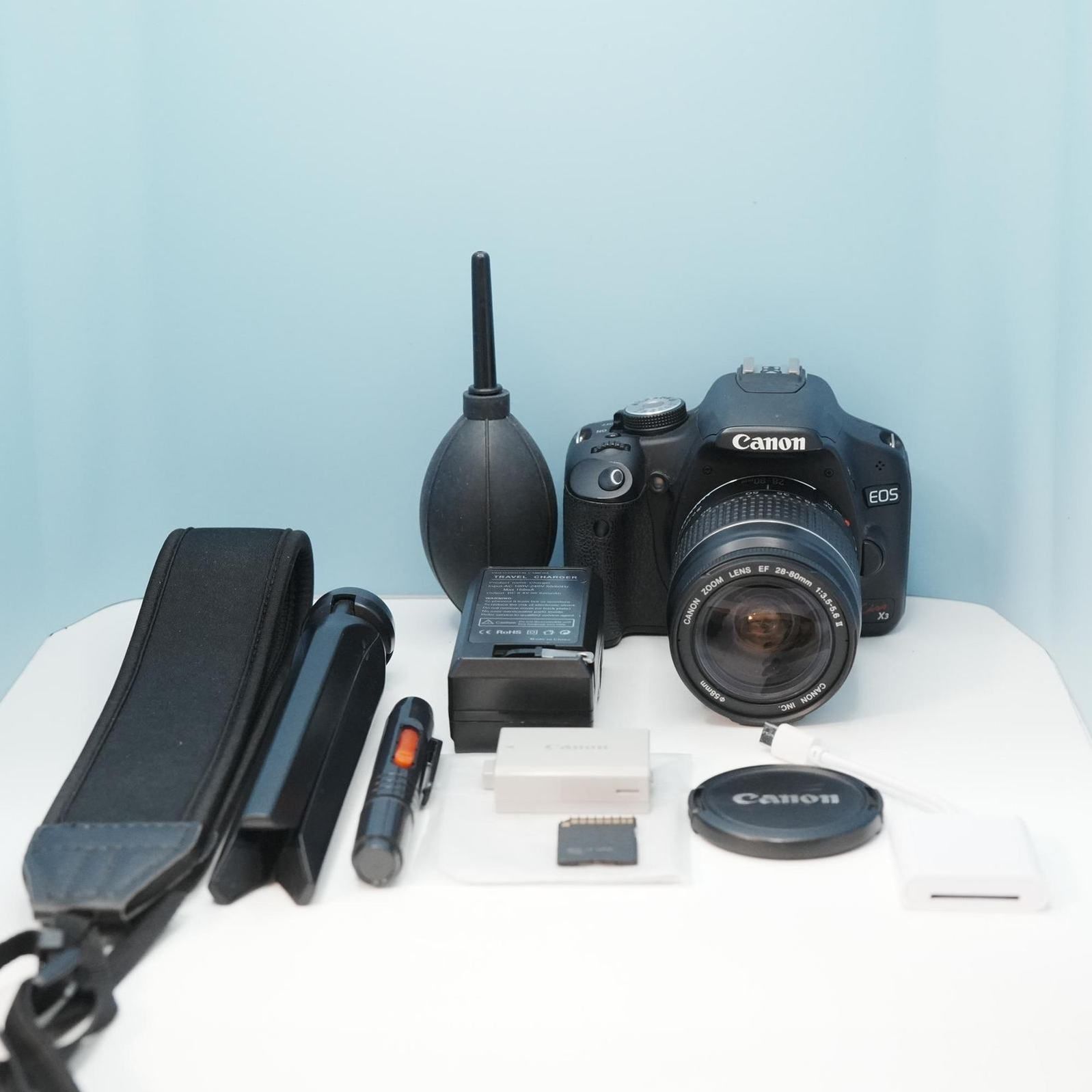 Canon EOS kiss X3 一眼レフ スマホ転送OK フルセット シロクマカメラ