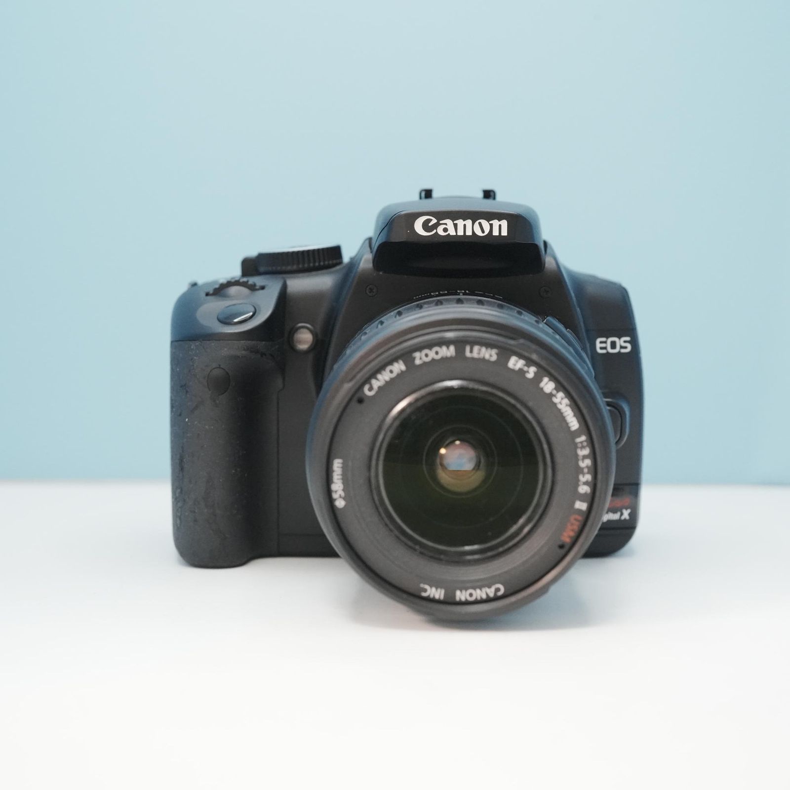 Canon EOS kiss Digital X 一眼レフ スマホ転送OK フルセット シロクマ