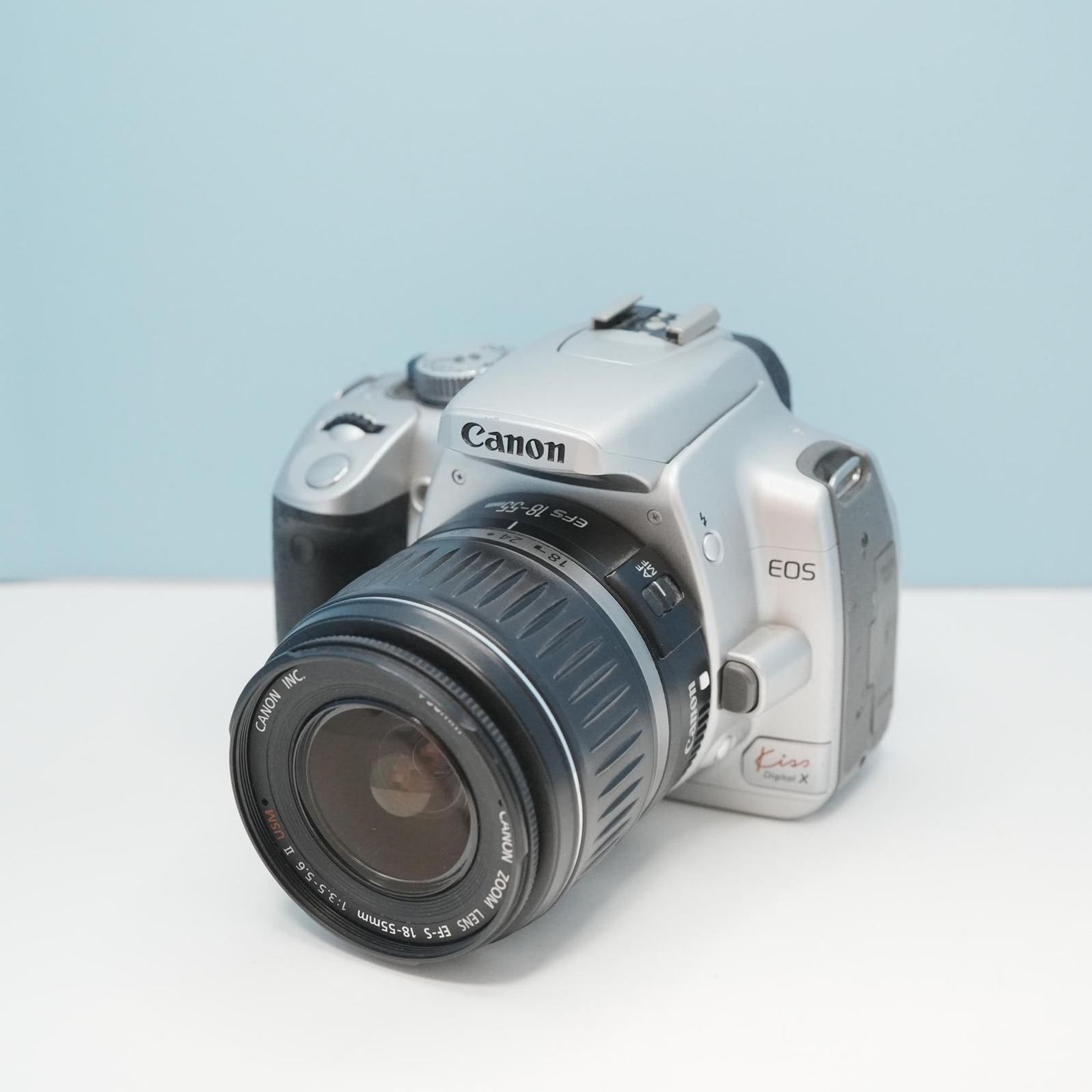 Canon EOS kiss Digital X 一眼レフ スマホ転送OK フルセット シロクマ