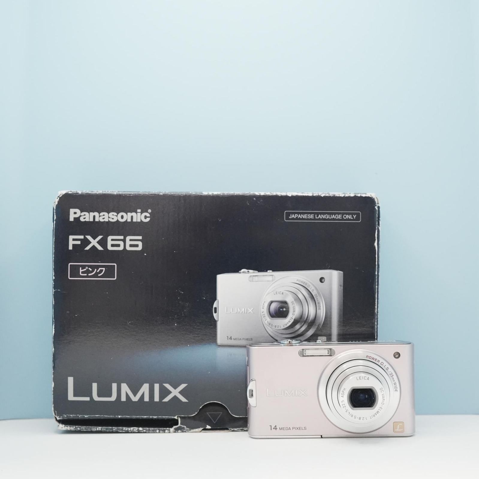 Panasonic LUMIX DMC-FX66 デジカメ スマホ転送OK フルセット 美品
