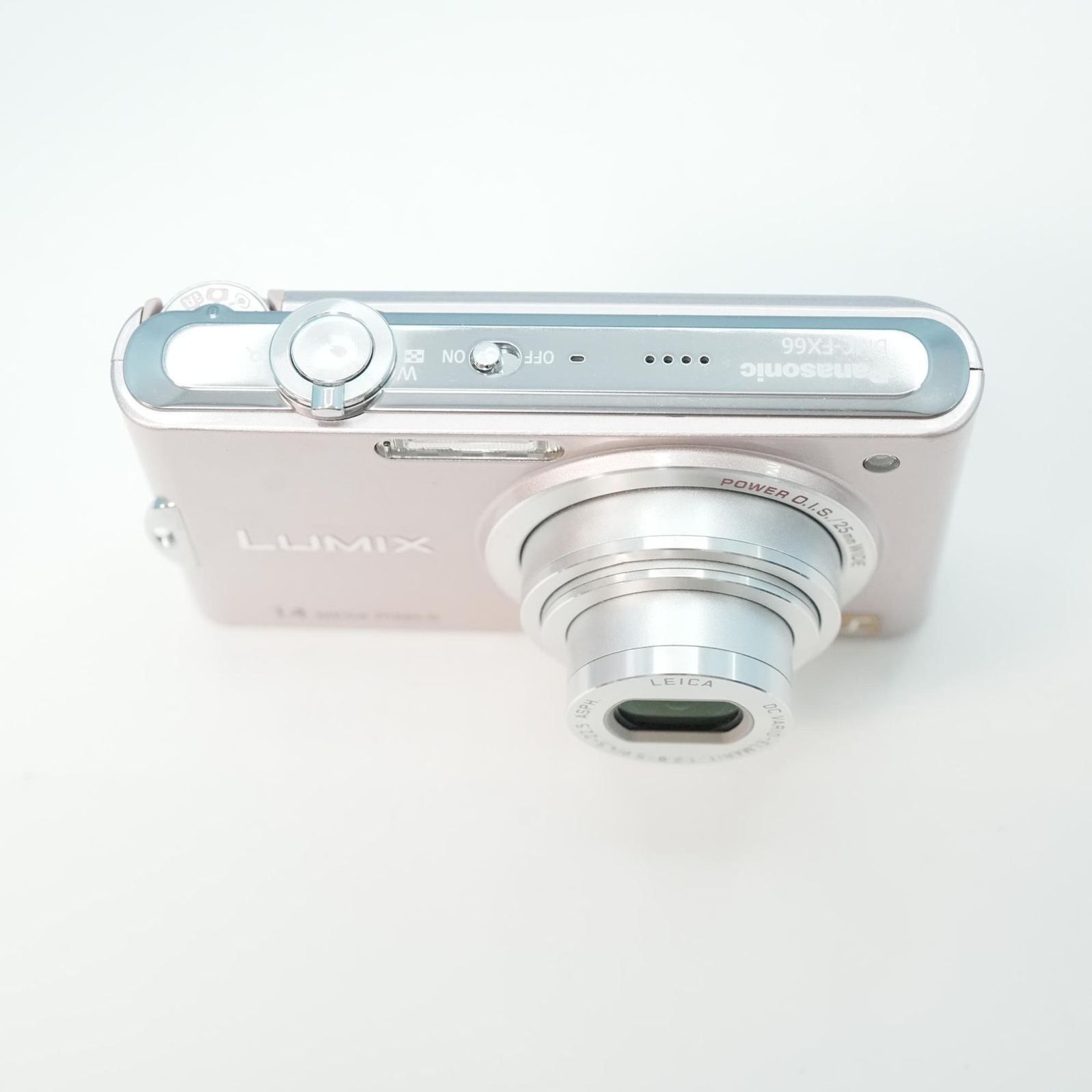 【動作OK】Panasonic LUMIX DMC-FX66 デジカメ　シルバー Panasonic LUMIX DMC-FX66 デジカメ スマホ転送OK フルセット 美品
