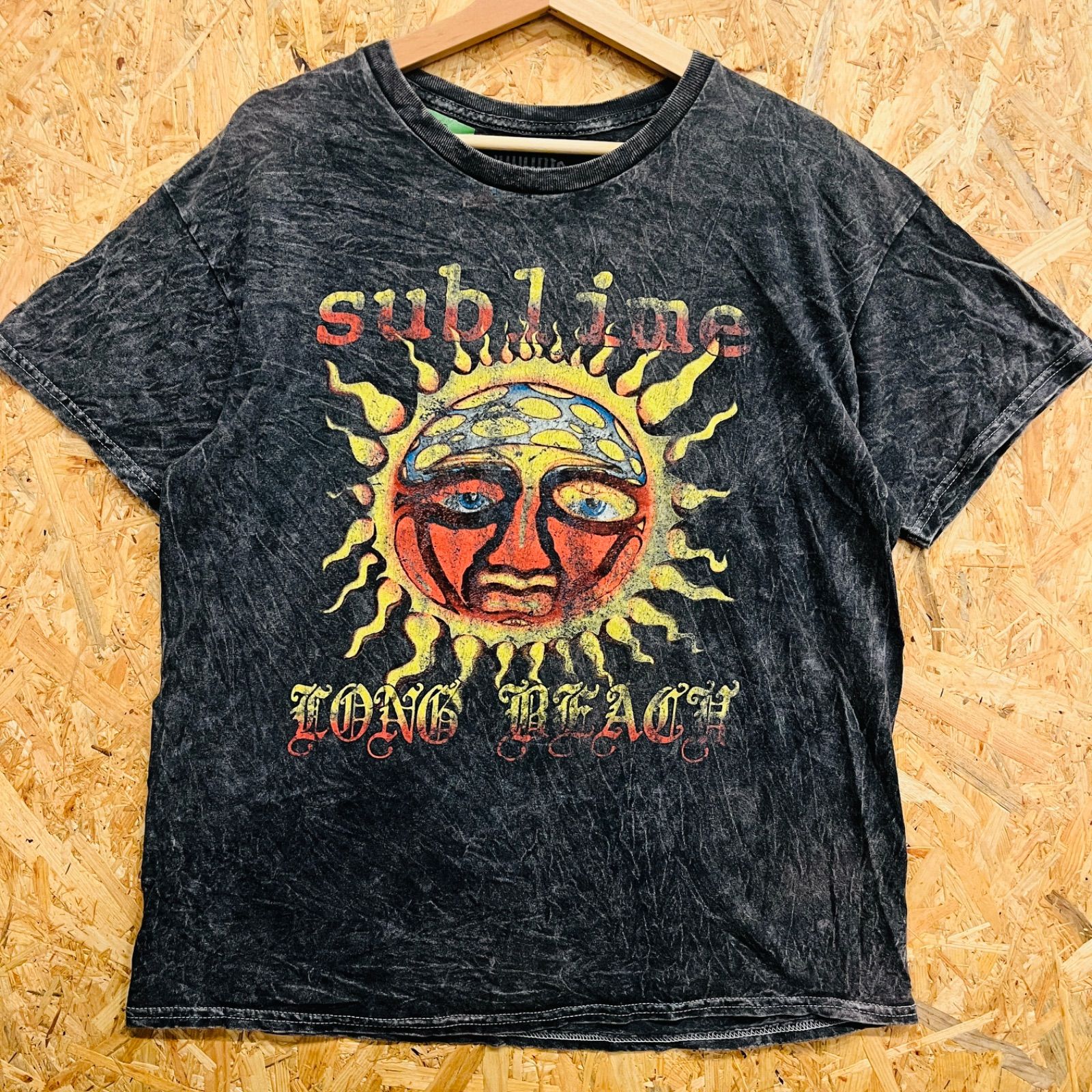 Sublime サブライム バンドTシャツ XL タイダイ 太陽公式ライセンス SUBLIME サブライム 太陽ロゴ バンド プリント Tシャツ タイダイ