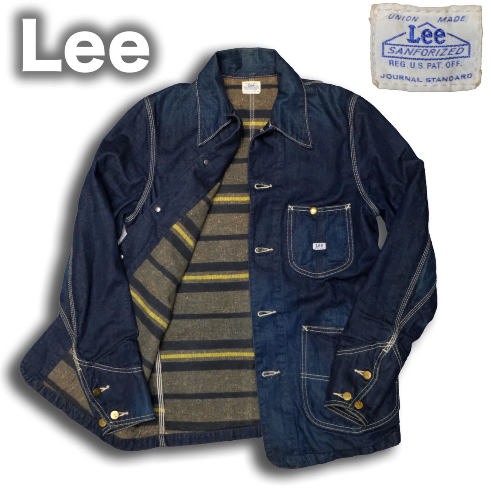 Lee JS別注 81-LJ デニムカバーオール ロコジャケット Mサイズ 81LJ 