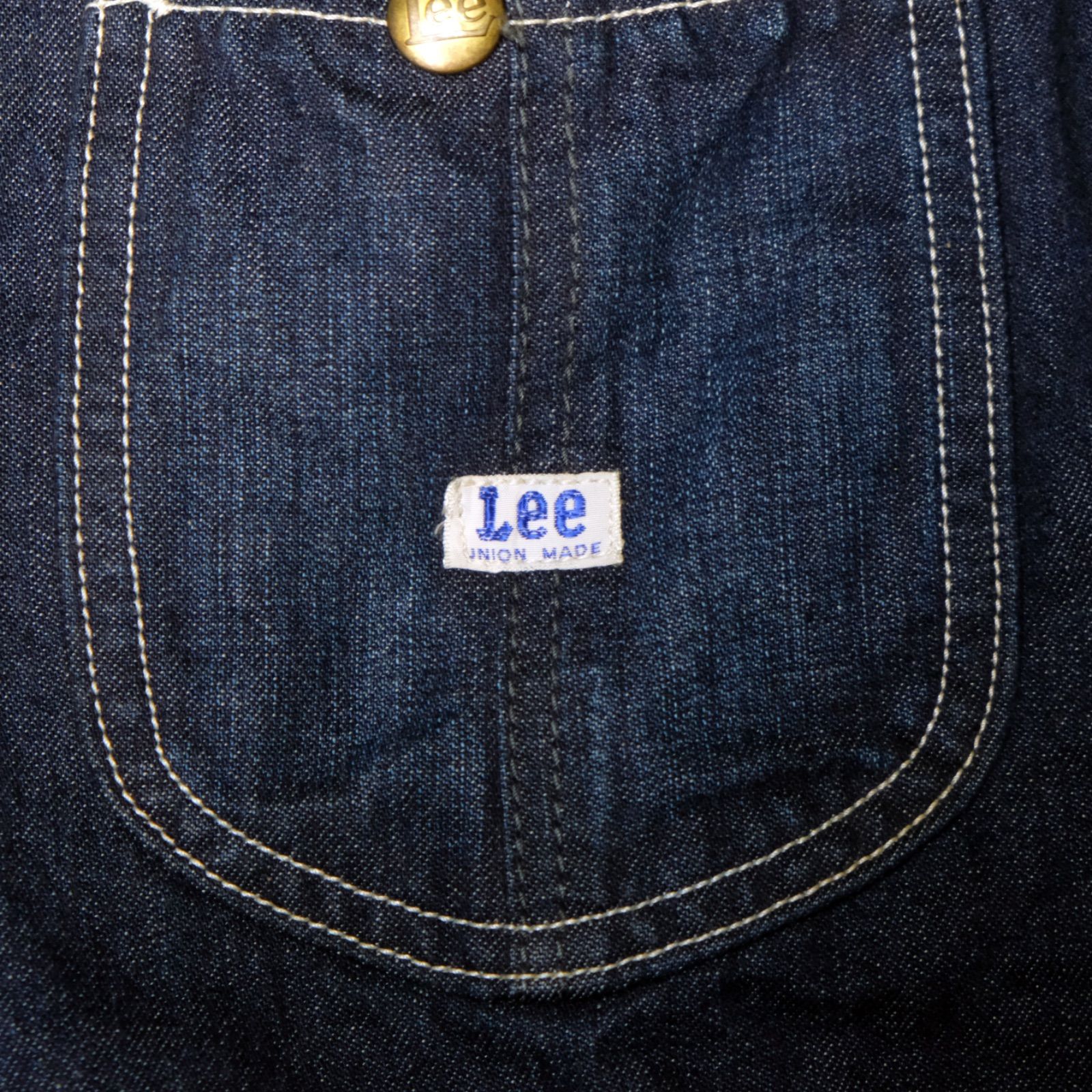 Lee JS別注 81-LJ デニムカバーオール ロコジャケット Mサイズ 81LJ