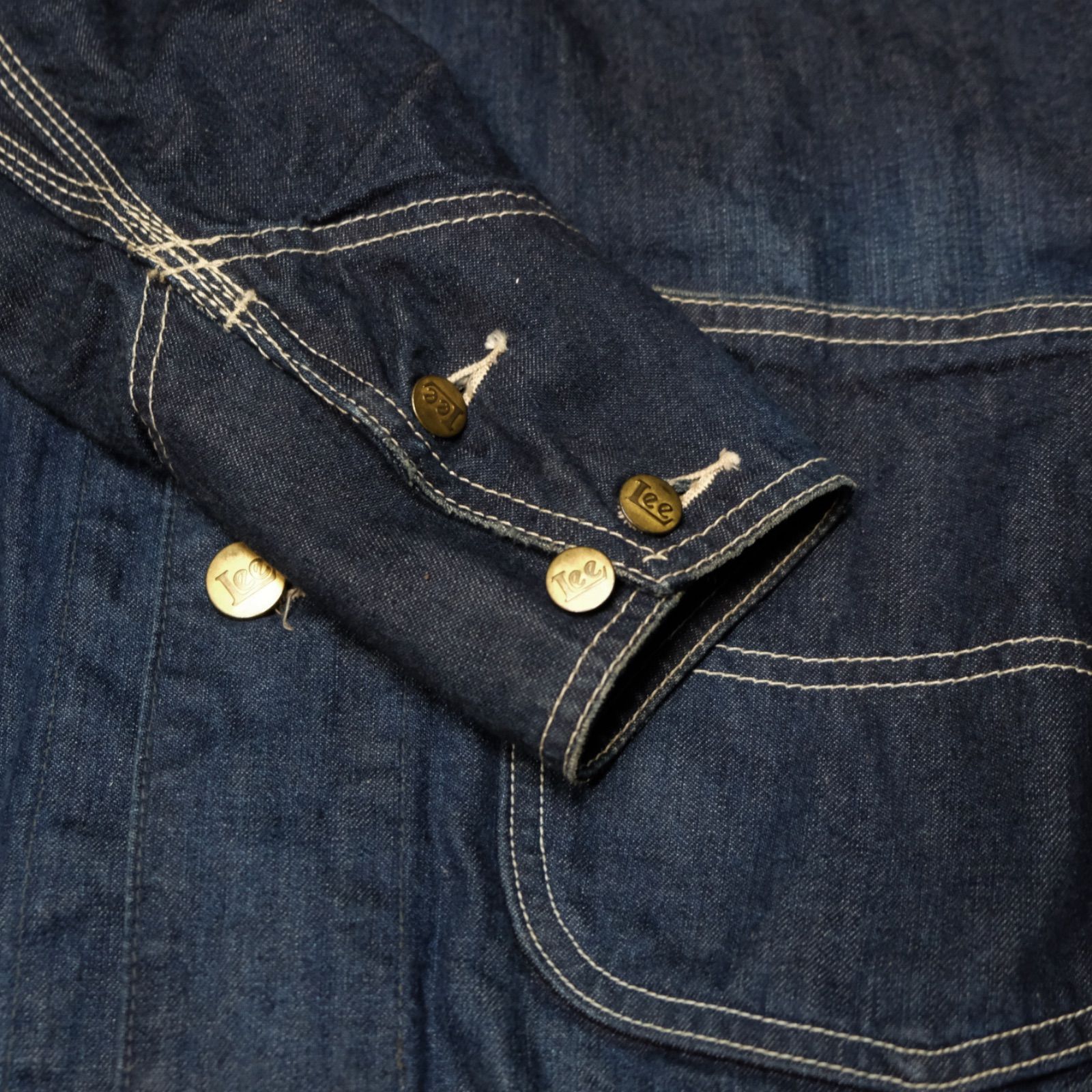Lee JS別注 81-LJ デニムカバーオール ロコジャケット Mサイズ 81LJ