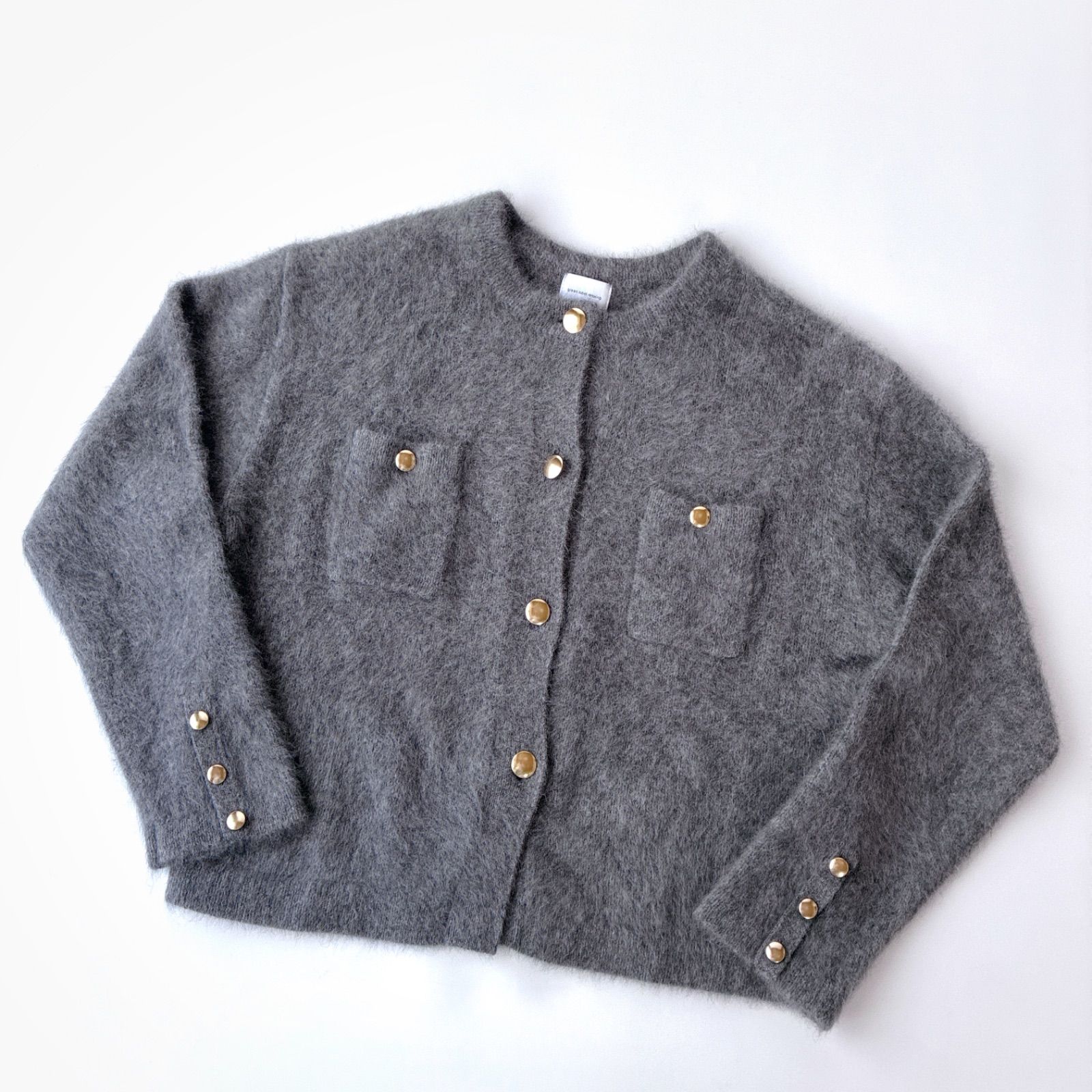 24AW green label relaxing フォックス カシミヤ デイリーエリート