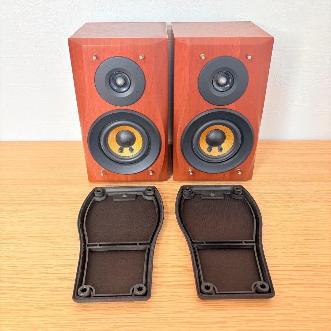 DENON SC-A33 スピーカー 2本セット DENON SC-A33 スピーカー ペア 2ウェイ サランネット付 動作確認済