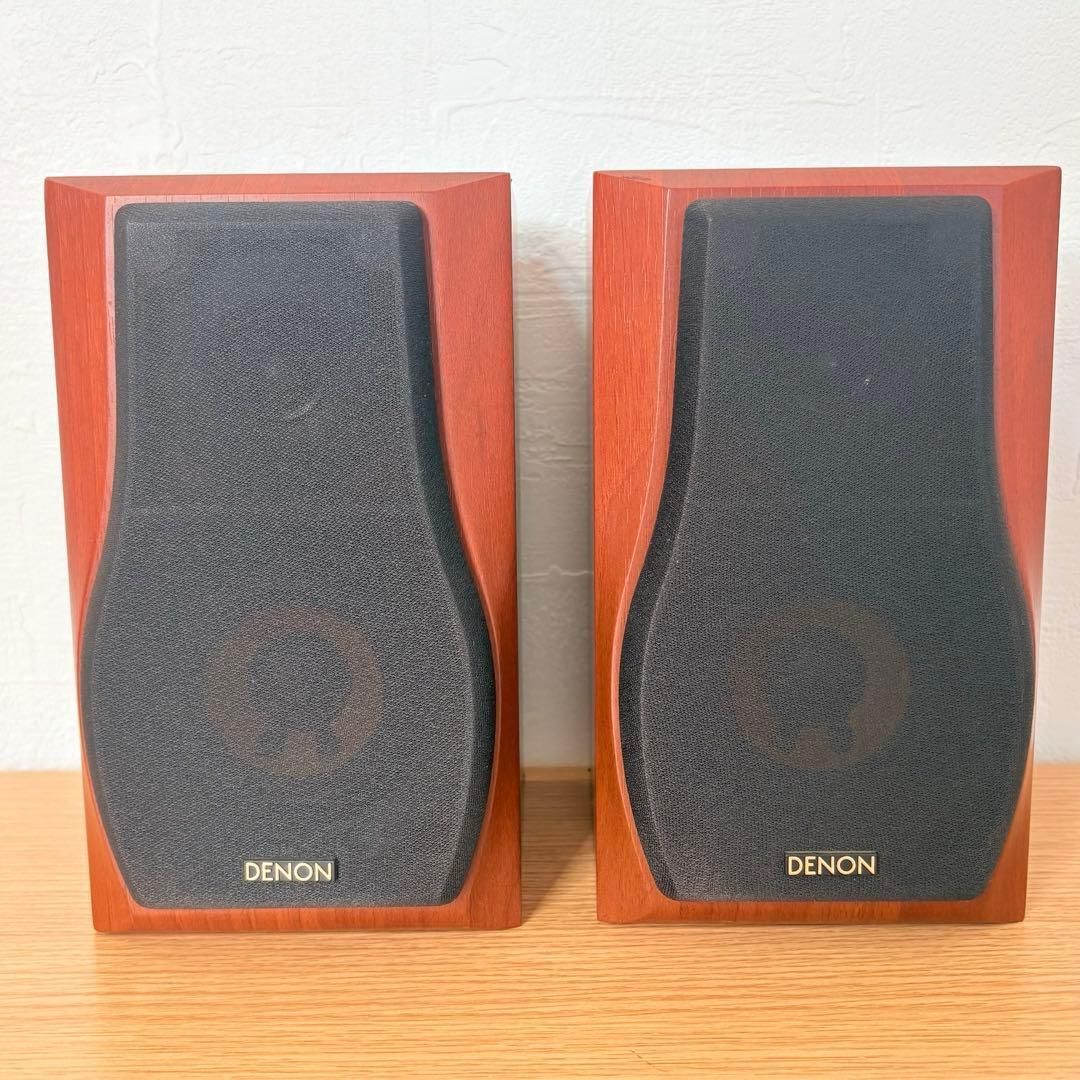 DENON SC-A33 スピーカー ペア 2ウェイ サランネット付 動作確認済