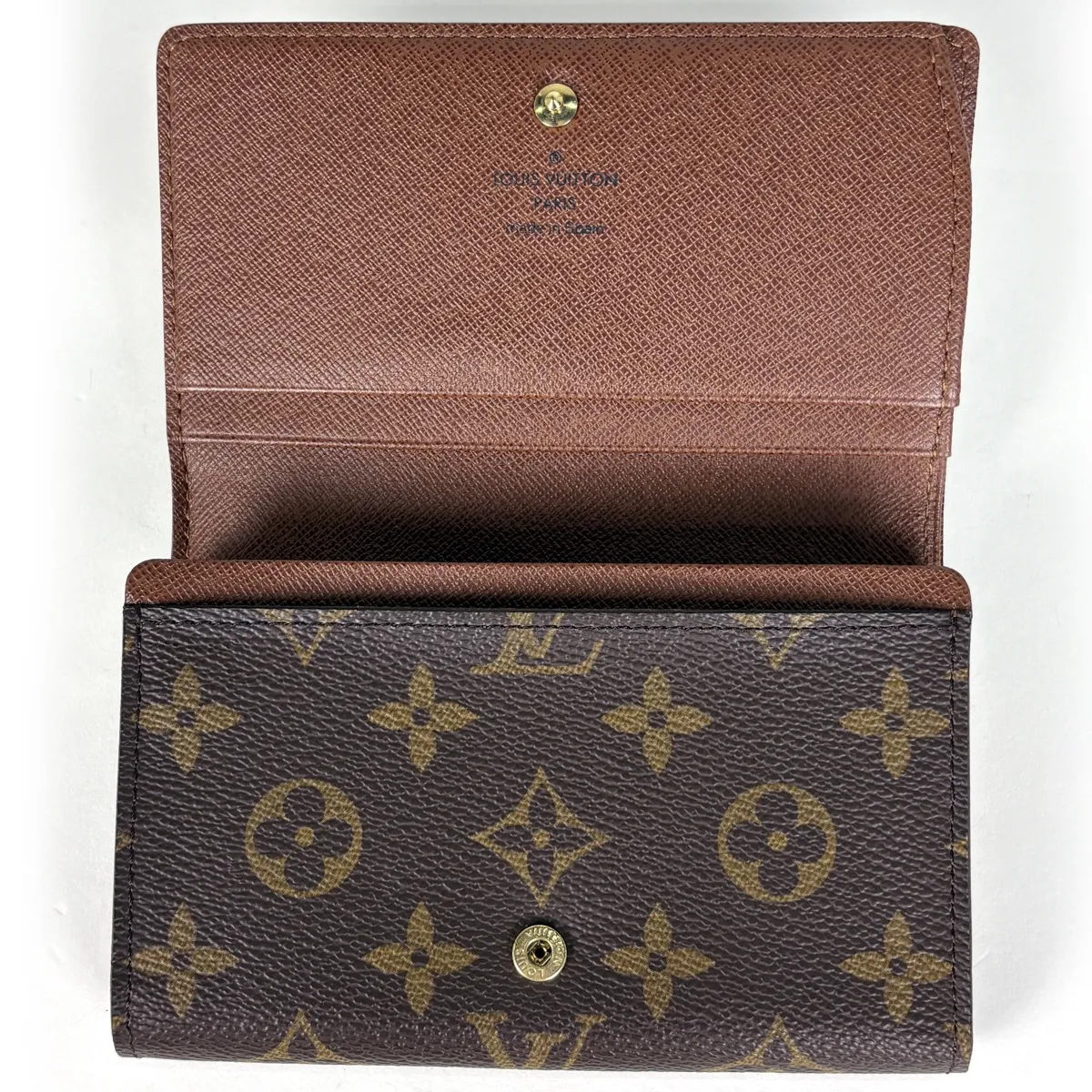 ルイ・ヴィトン Louis Vuitton ポルトフォイユ トレゾール 二つ折り