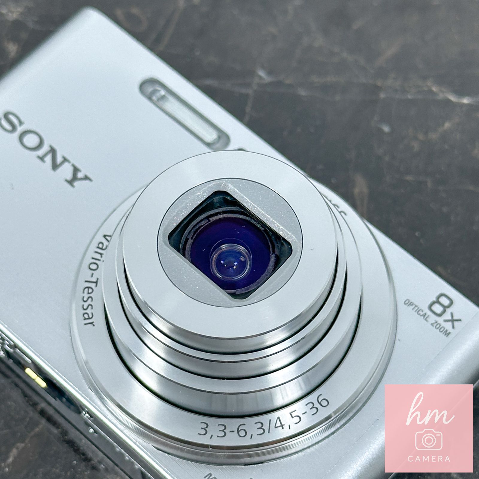 美品】SONY Cyber-shot DSC-W830 シルバー 2010万画素 光学8倍ズーム