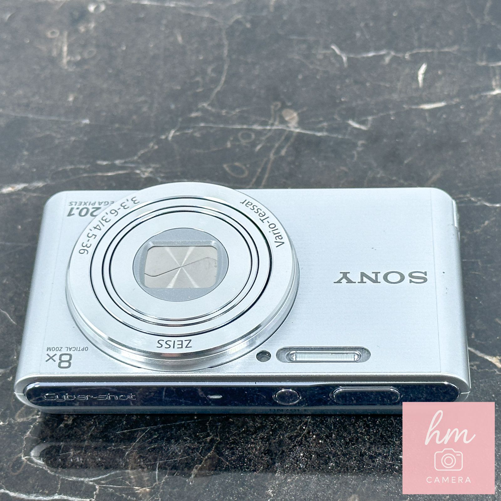 美品】SONY Cyber-shot DSC-W830 シルバー 2010万画素 光学8倍ズーム