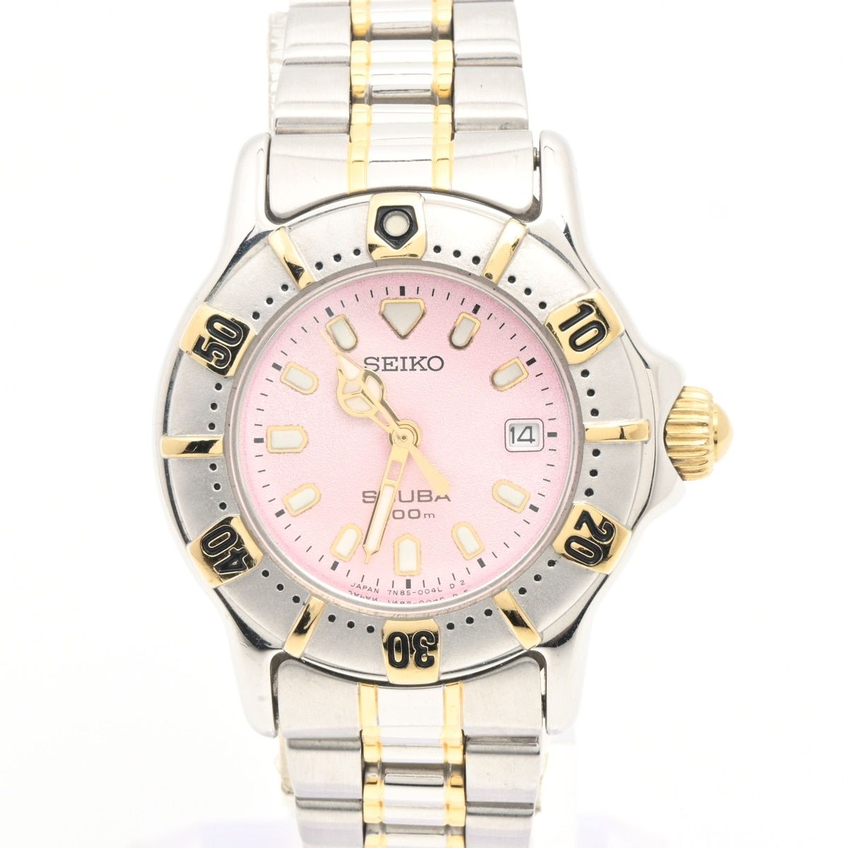 SEIKO(セイコー) 腕時計 スキューバ200 7N85-0050 レディース ピンク