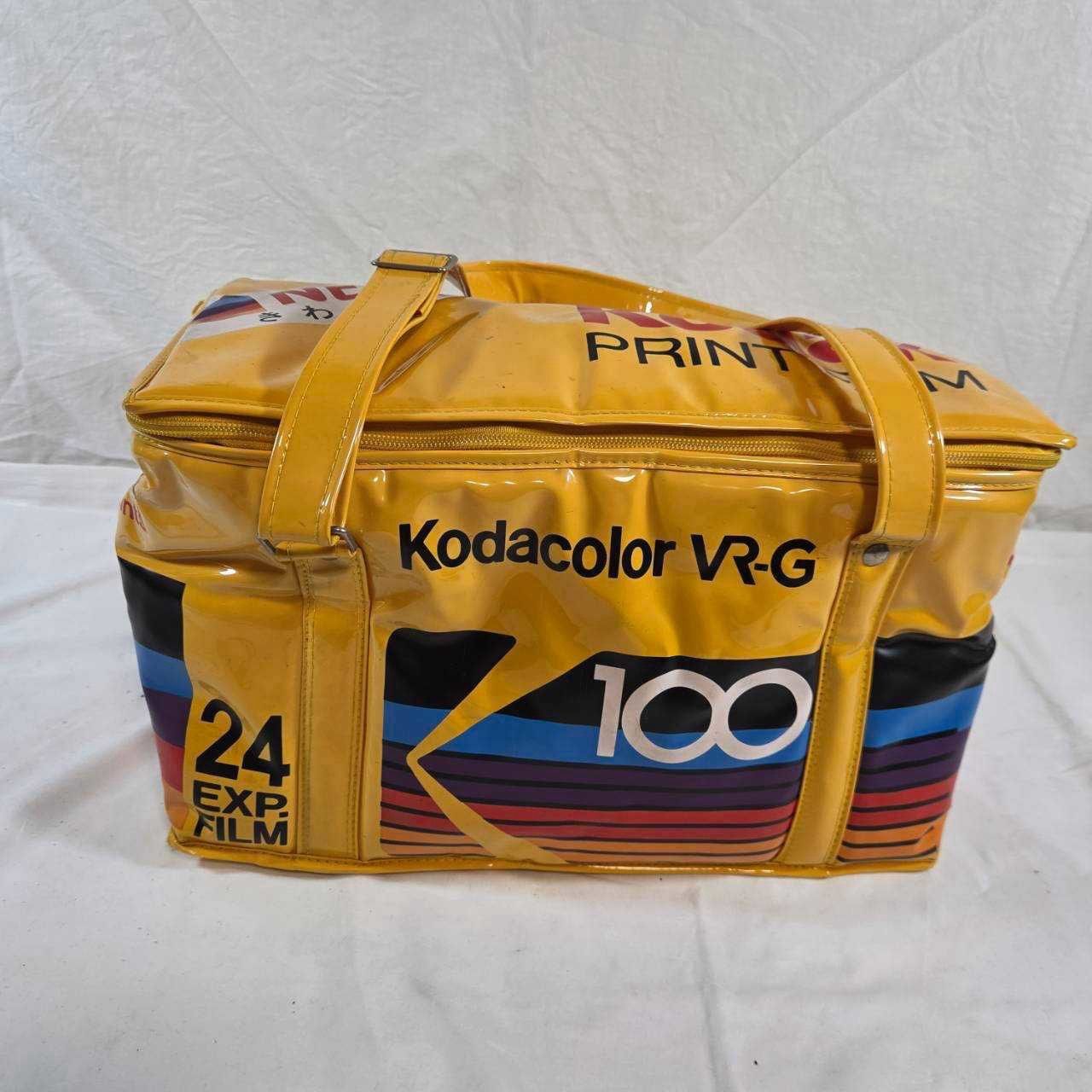 Kodak コダック Kodacolor VR-G 100 ビニールバッグ ボストンバッグ