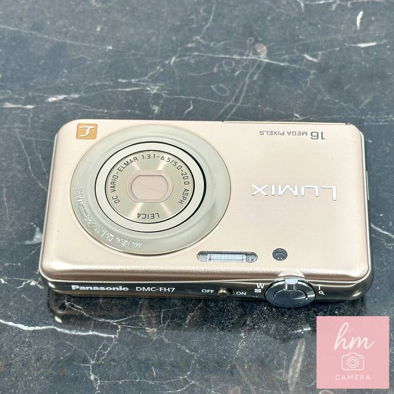 美品】Panasonic LUMIX DMC-FH7 シャインゴールド ゴールド 1610万画素