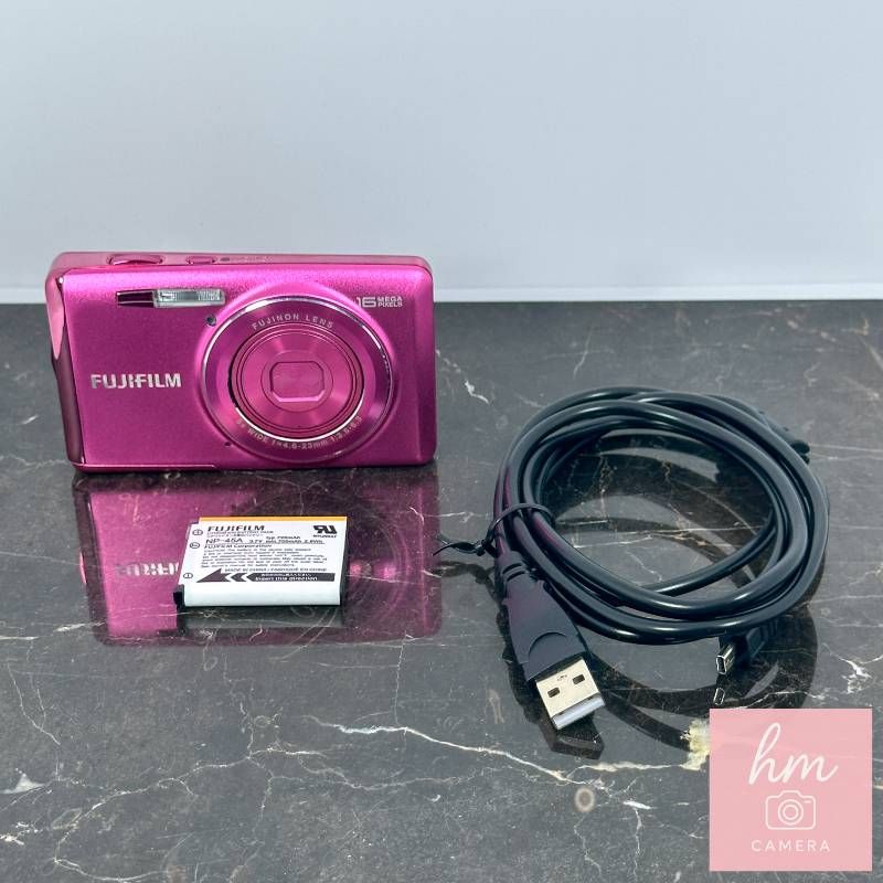 美品】FUJIFILM FinePix JX700 ピンク 1600万画素 光学5倍ズーム 広角