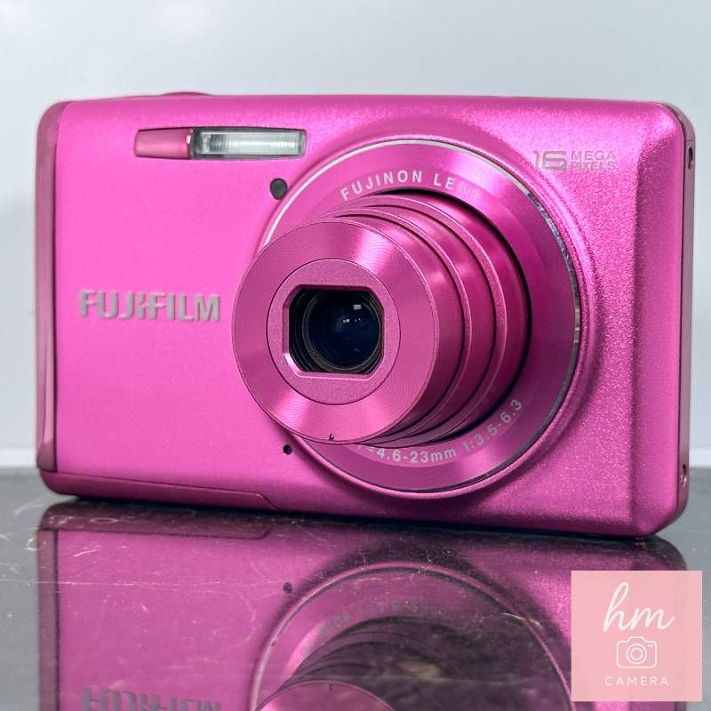 美品】FUJIFILM FinePix JX700 ピンク 1600万画素 光学5倍ズーム 広角