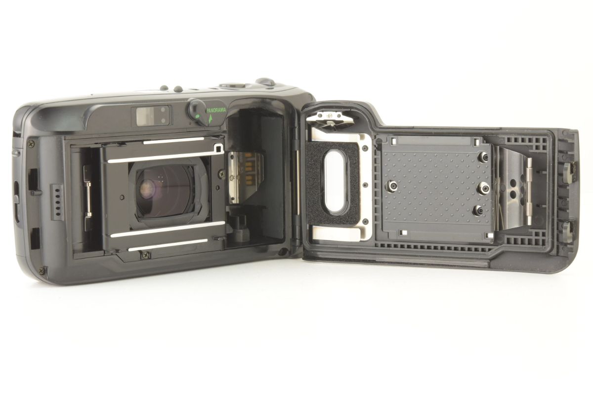 OLYMPUS オリンパスMju Zoom Panorama Black コンパクトフィルムカメラ