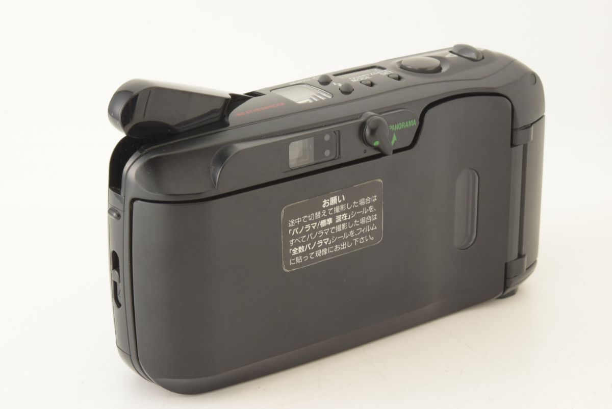 OLYMPUS オリンパスMju Zoom Panorama Black コンパクトフィルムカメラ
