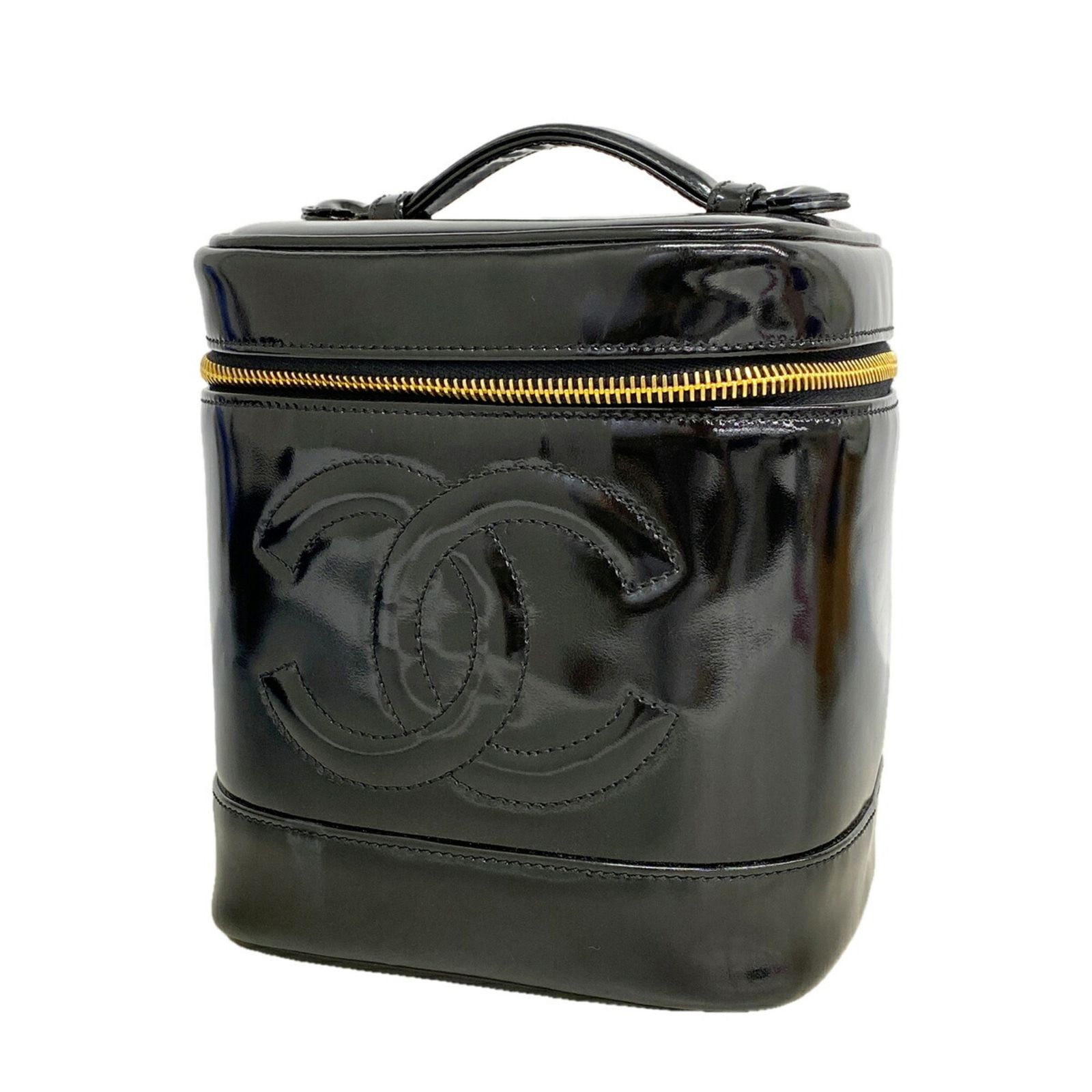 シャネル(Chanel) シャネル ハンドバッグ・バニティバッグ パテントレザー ブラック レディース P3627165 41,622円
