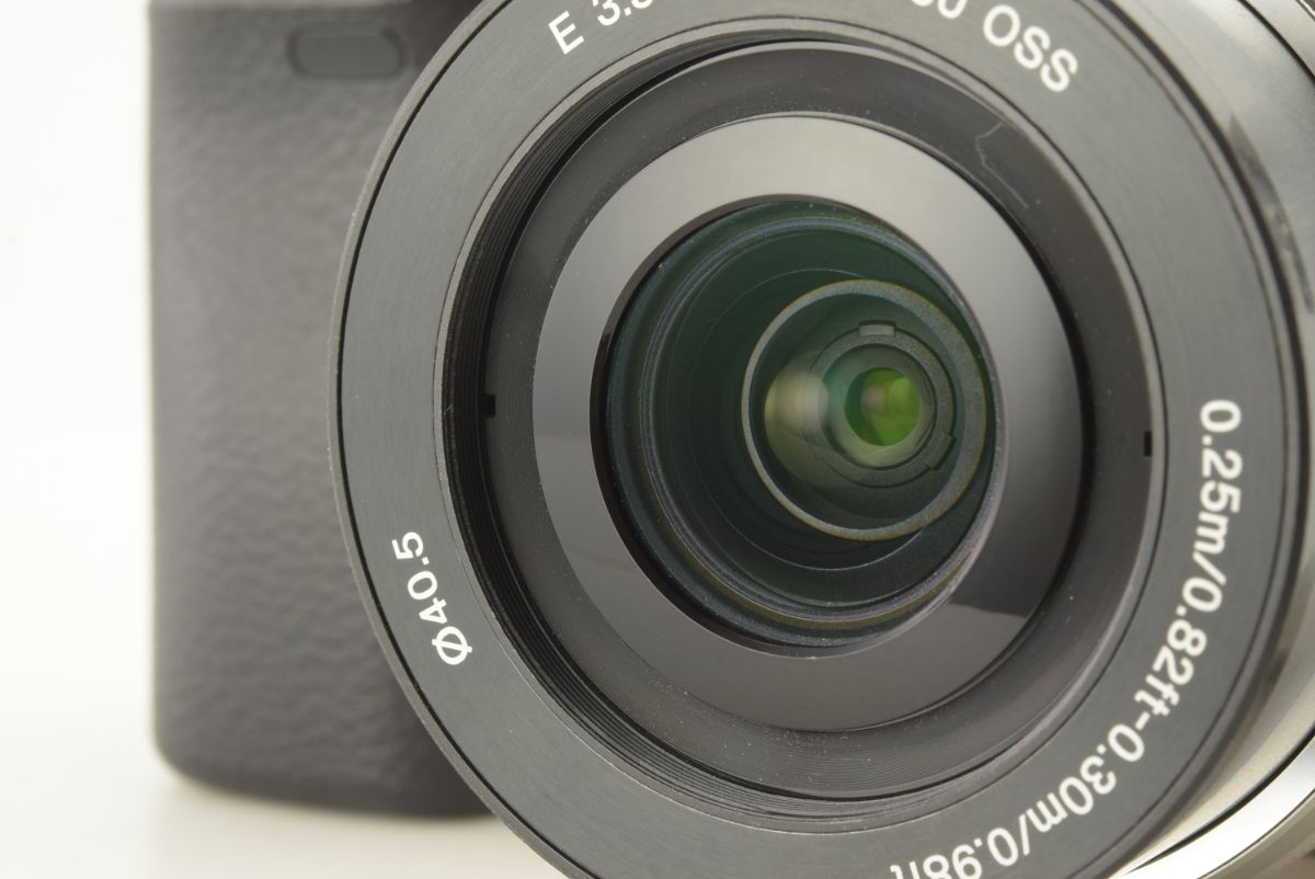 SONY ソニーa6000 Silver w/ 16-50mm Lens English 7447 shots ミラー
