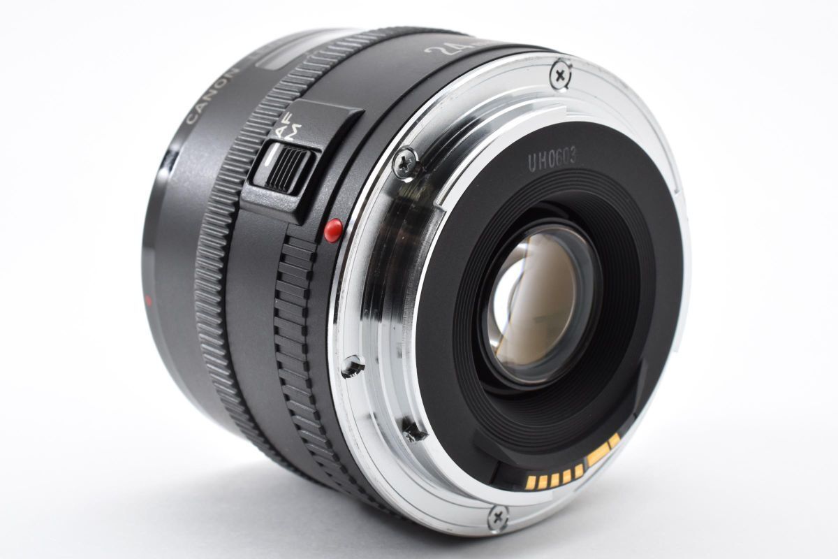 ☆極上品☆ Canon キヤノン キャノン EF 24mm F2.8 前後キャップ付き