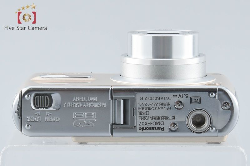 中古】Panasonic パナソニック LUMIX DMC-FX07 グロスゴールド