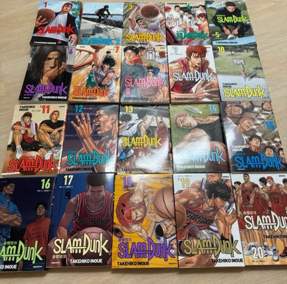 SLAM DUNK （スラムダンク） 新装再編版 漫画 1 20 巻 全巻 12,780円