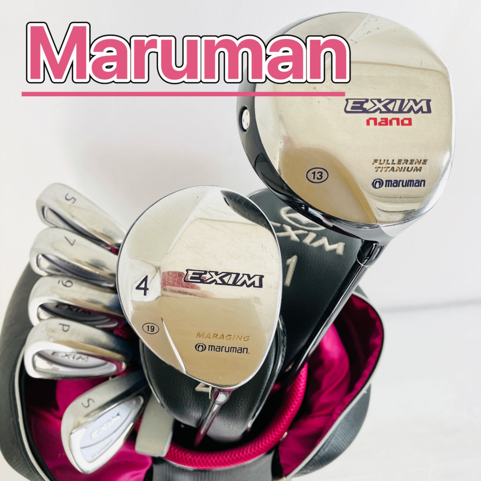 レディース Maruman マルマン EXIM エクシム ゴルフクラブセット