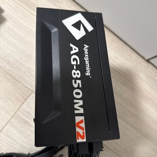 850W・80PLUS GOLD・フルモジュラー】Apexgaming AG-850M V2 ATX電源