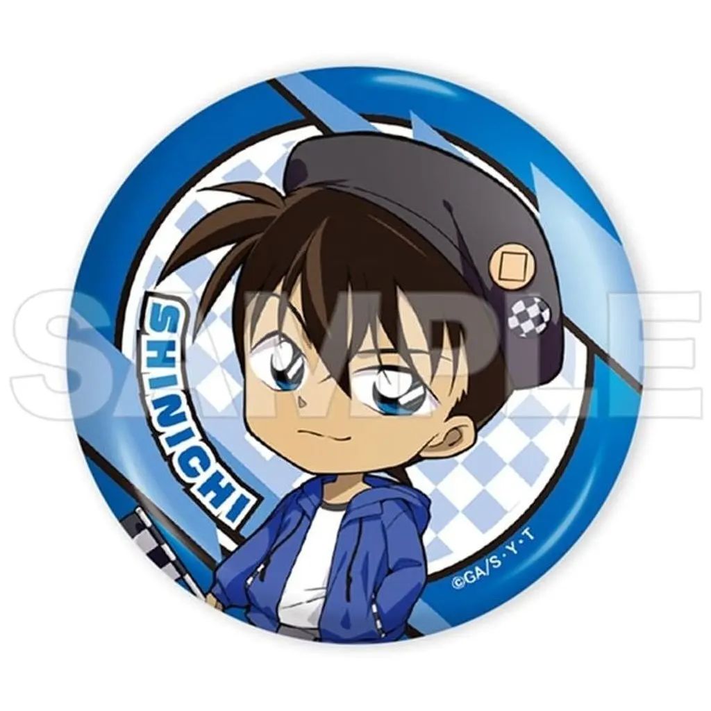 【名探偵コナン】原作画 コナン & 新一 ピンバッジ 中古】バッジ・ピンズ 工藤新一 「劇場版 名探偵コナン ハイウェイの堕