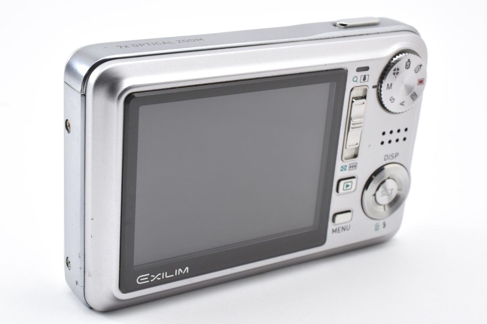 実用光学美品 Casio カシオ EXILIM EX-V7 シルバー コンパクトデジタル