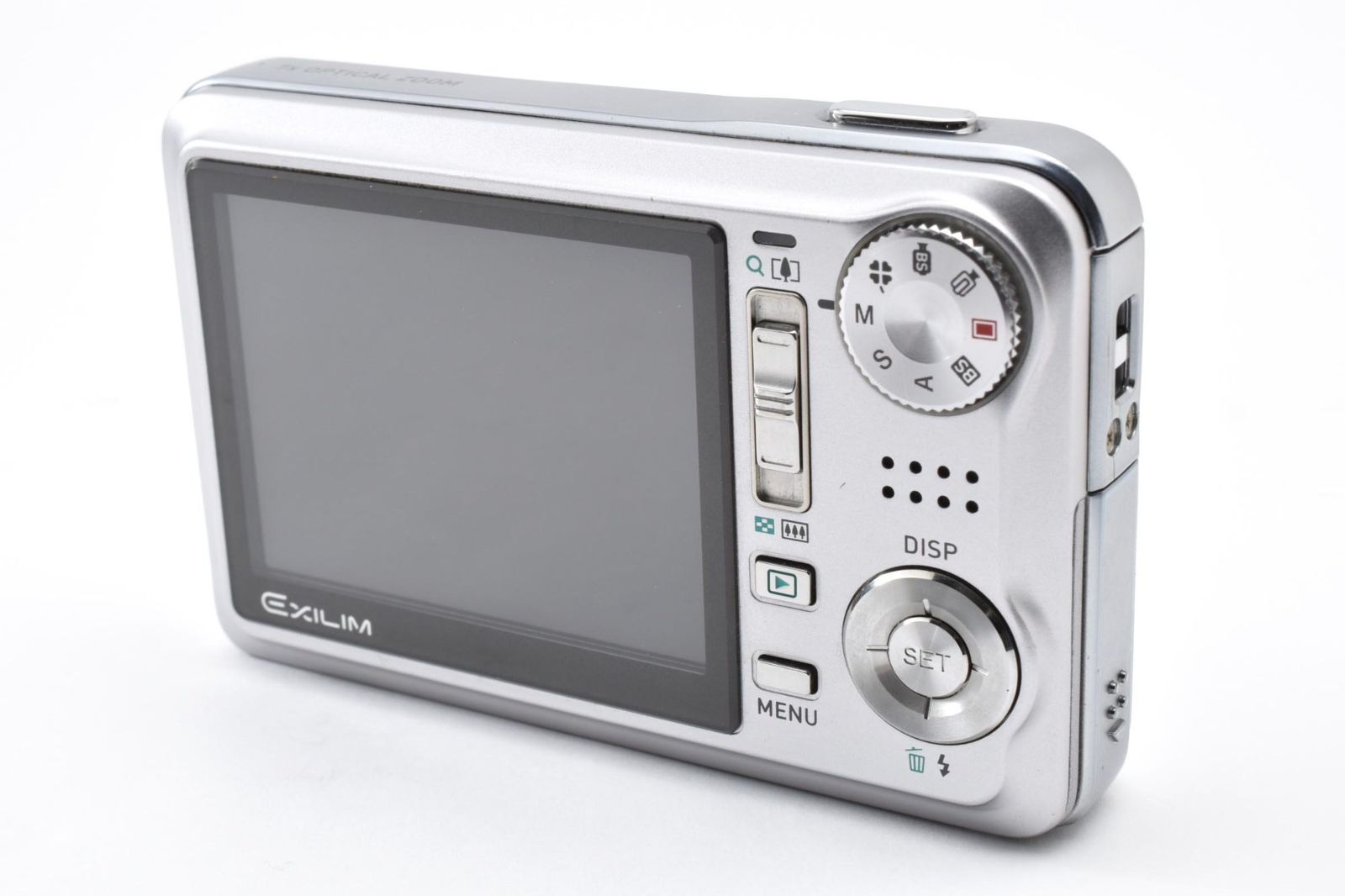 実用光学美品 Casio カシオ EXILIM EX-V7 シルバー コンパクトデジタル 実用光学美品 Casio カシオ EXILIM EX-V7 シルバー コンパクトデジタル