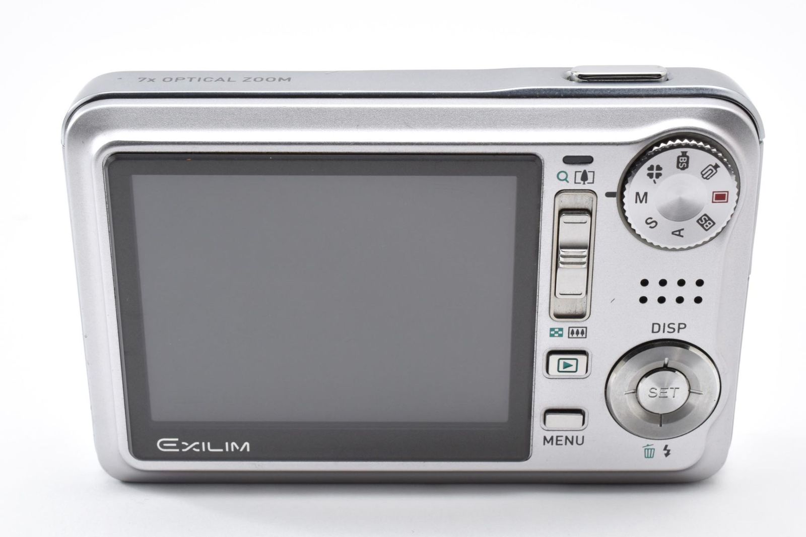 実用光学美品 Casio カシオ EXILIM EX-V7 シルバー コンパクトデジタル