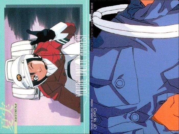EG156 逮捕しちゃうぞ 逮捕しちゃうぞ 中嶋敦子グラフィティ カード