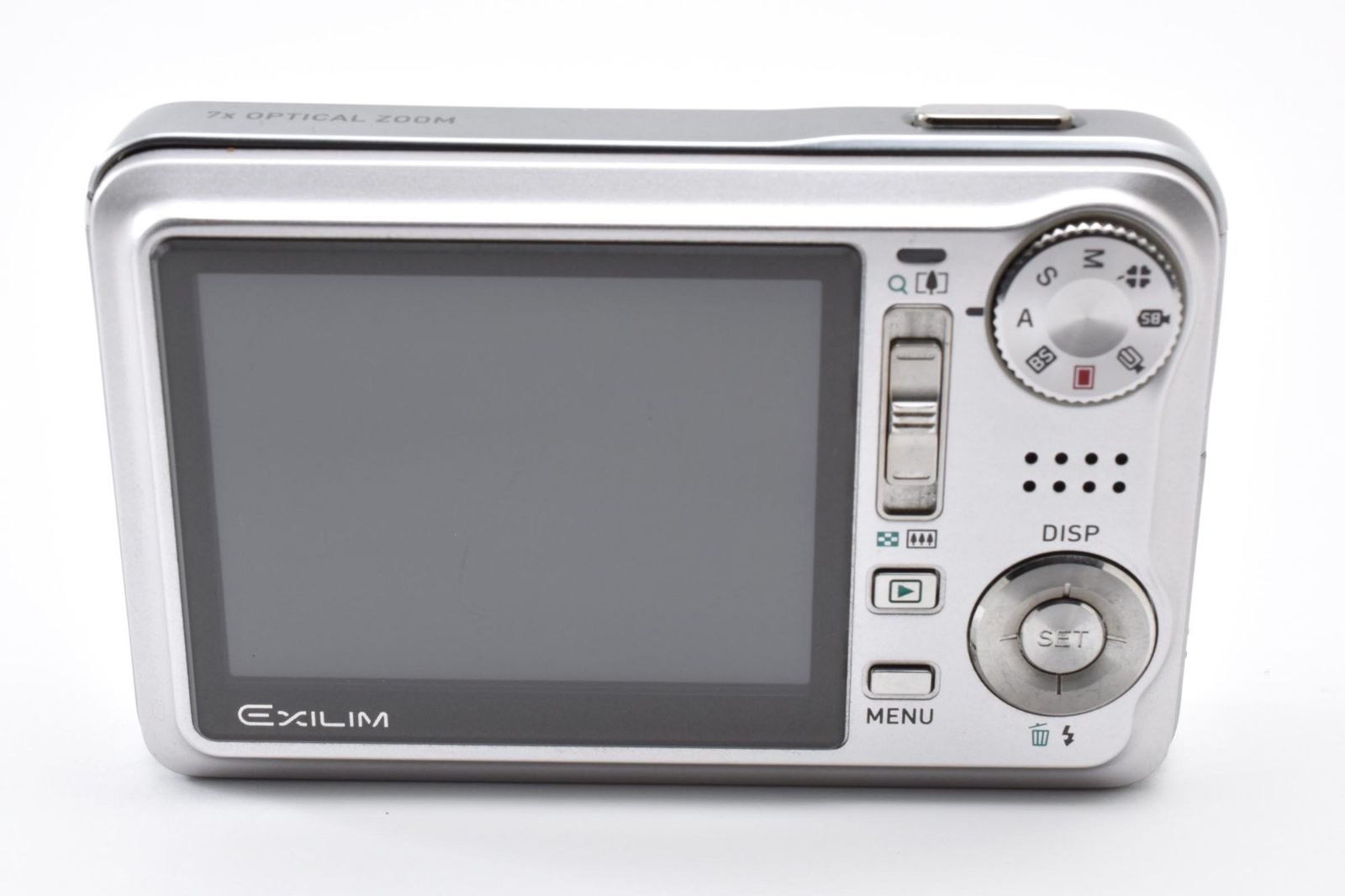 実用光学美品 Casio カシオ EXILIM EX-V7 シルバー コンパクトデジタル