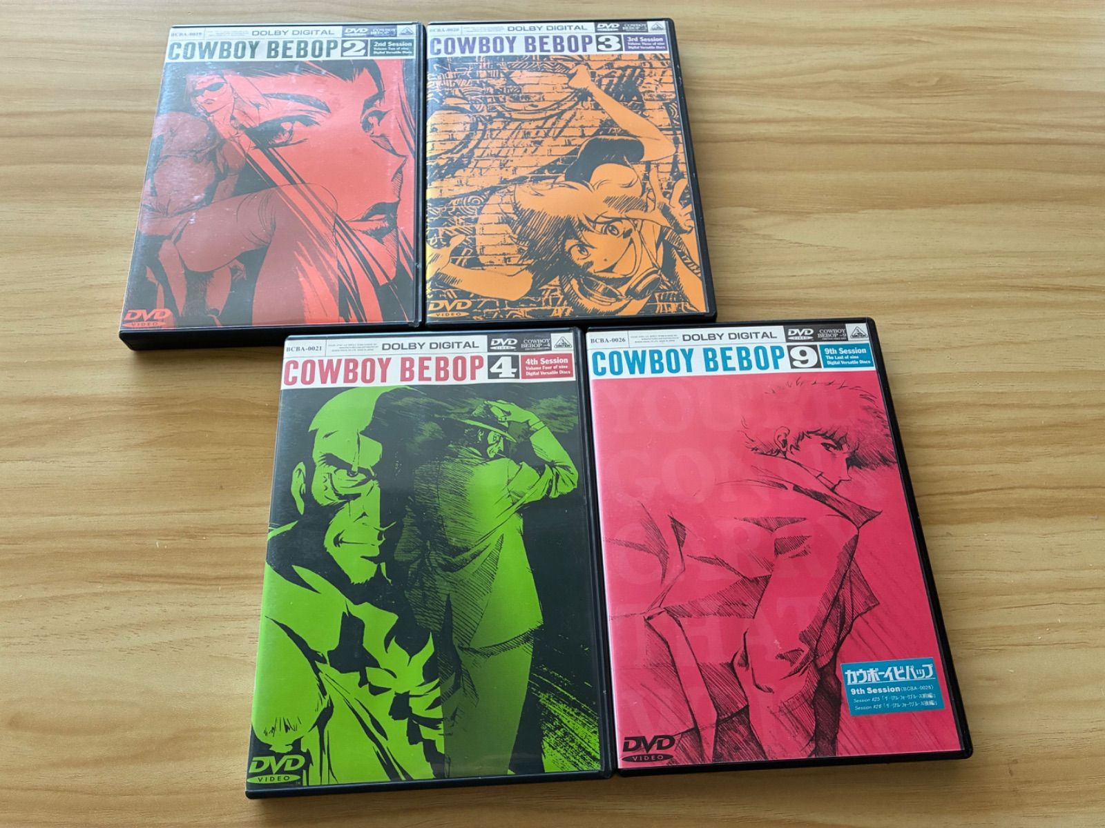 中古］COWBOY BEBOP 4点セット／2nd,3rd,4th,9th Session / DVD M09334
