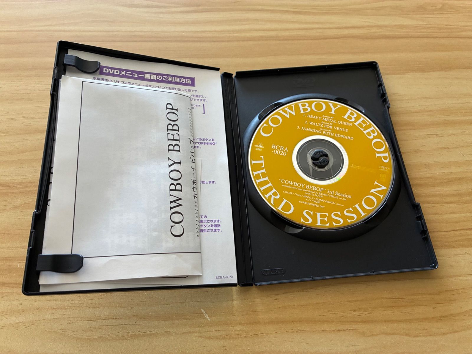 中古］COWBOY BEBOP 4点セット／2nd,3rd,4th,9th Session / DVD M09334
