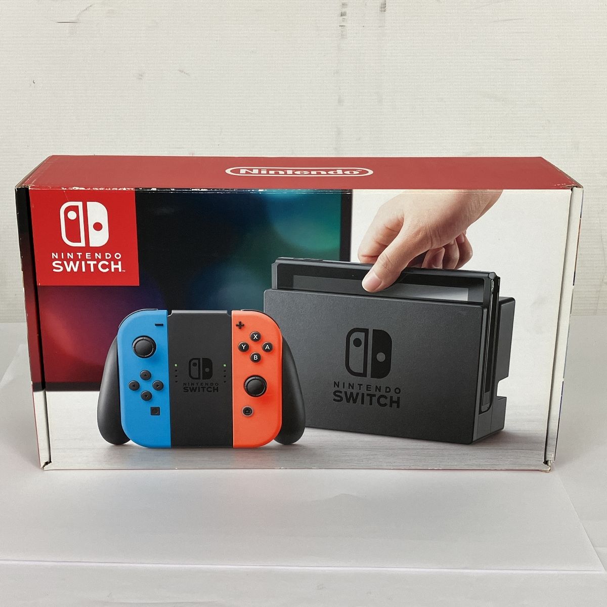 Nintendo Switch HAC-S-KABAA 初期型 スイッチ ネオンブルー・ネオン