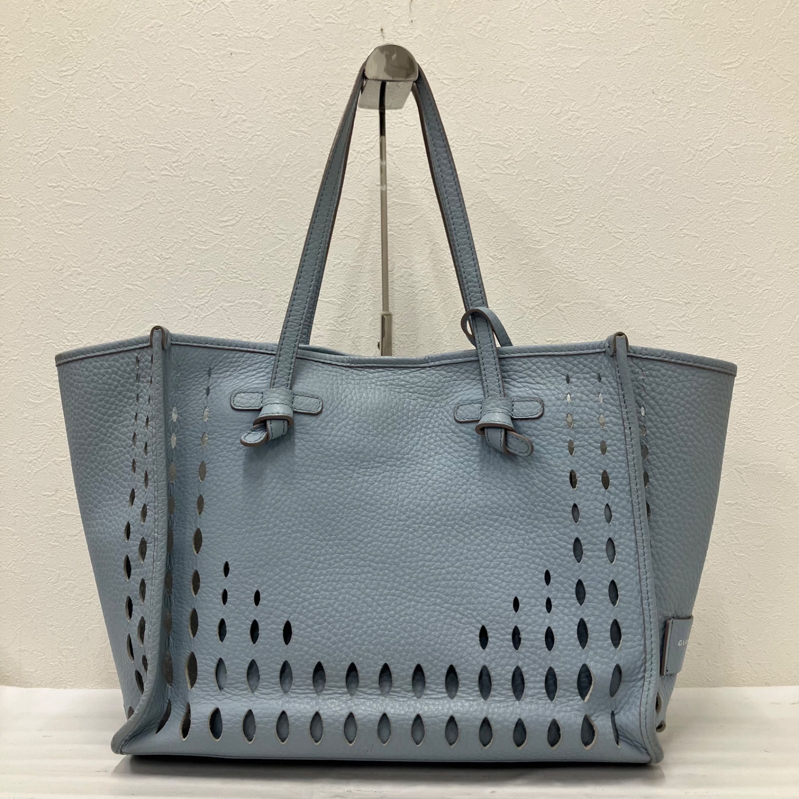 Y9082 GIANNI CHIARINI ジャンニキアリーニ ジャンニキャリーニ トート